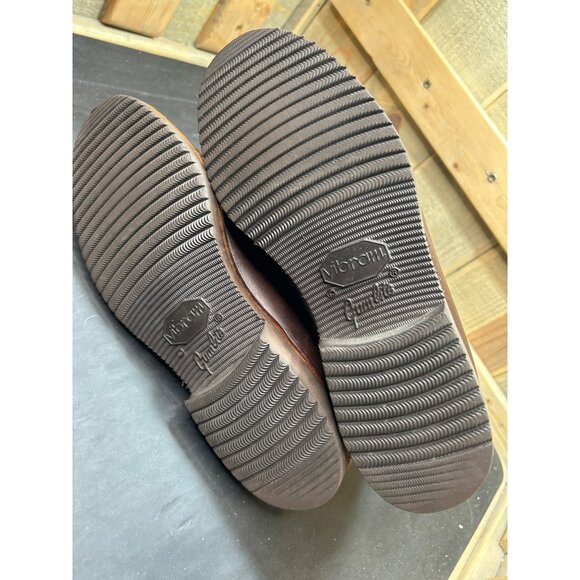 Allen Edmonds Mens Moc Toe Brown Leather Boots Size 9D - Picture 10 of 11